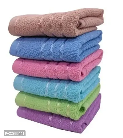 Fancy Cotton Towels Pack Of 6