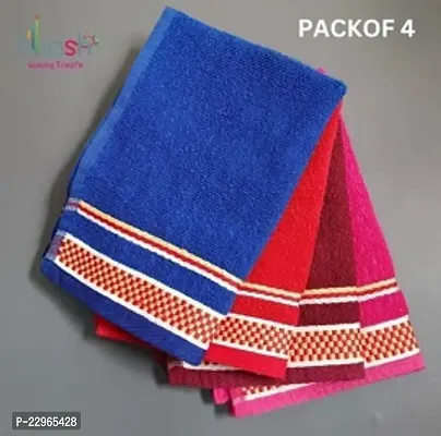 Fancy Cotton Towels Pack Of 4