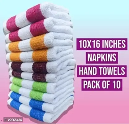 Fancy Cotton Towels Pack Of 10-thumb0