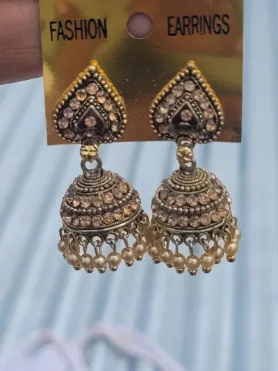 Women Traditional Jhumki Earrings