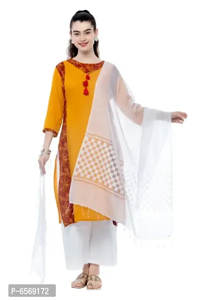 MOEZA Off White Buta Cut Dupatta-thumb0