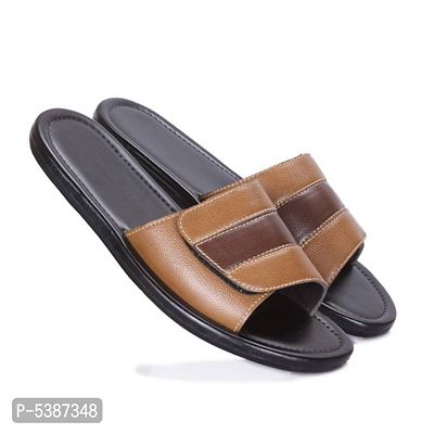 SYNTHETIC CASUAL SLIPPERS FOR MENS