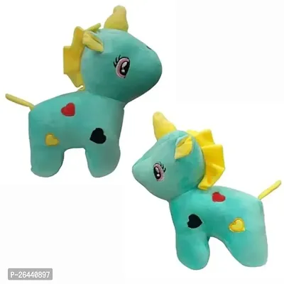 Unicorn Cute Soft Toy Plushie Stuffed Toy For Kids Small Perfect Plush Toys For Gifting Pack Of 3 Grey_Yellow_Orange