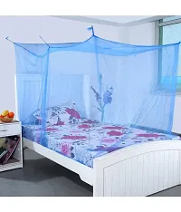 Stylish semi Double Bed Assorted 5X6 feet Best Quality Mosquito Net-thumb1