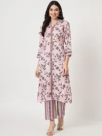 Fancy Viscose Silk Kurta Set For Women-thumb1