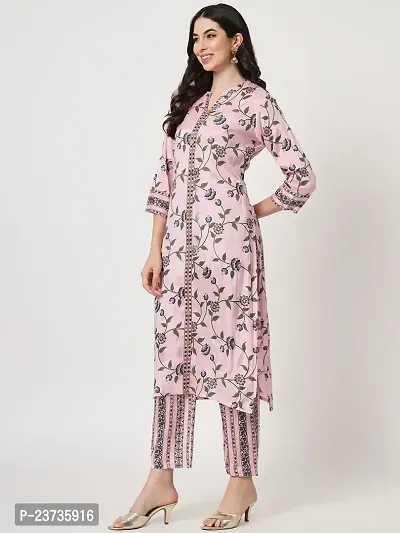 Fancy Viscose Silk Kurta Set For Women-thumb3