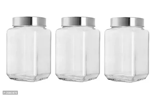 Essential Jars  Containers Pack Of 3-thumb0