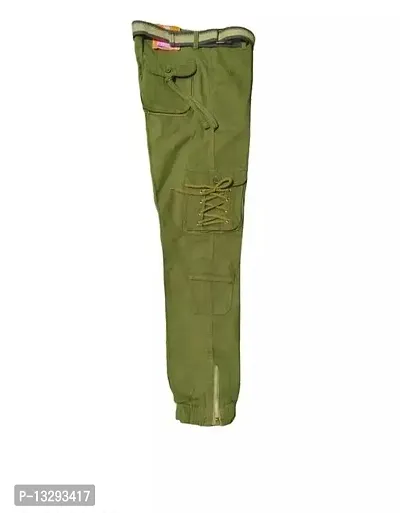 Buy Crocodile Green Cargo Pants for Men Online in India -Beyoung