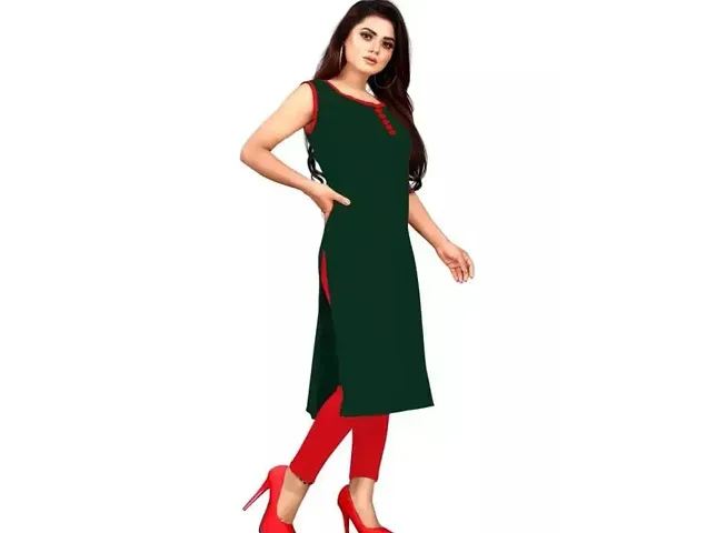 Stylish A-Line Cotton Blend Kurta