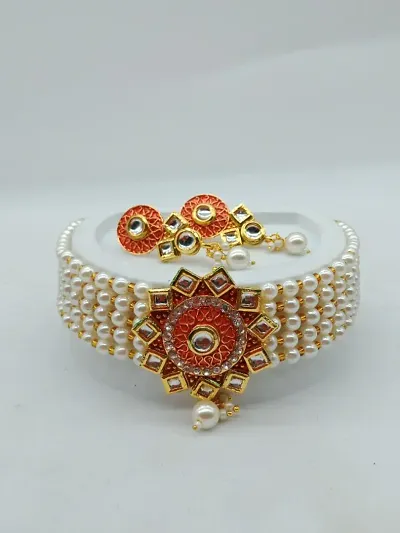 Latest Beautiful Alloy Beads Jewellery Sets for Women
