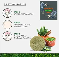 MAGICMOON Herbal Neem Bathing Soaps For Skin Irritation  Rashes - Pack of 3 Piece-thumb2