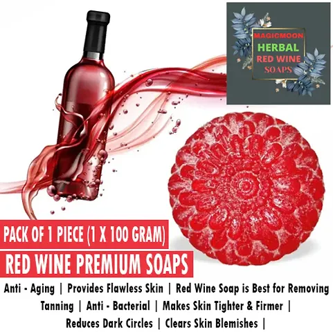 MAGICMOON Red Wine Premium Bathing Soap