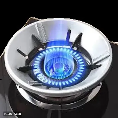 Round Gas Stove Silver Burner Stand