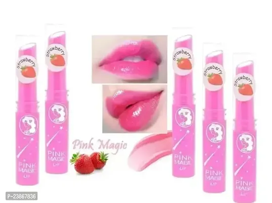 Pink Magic Starwberry Lip Balm Pack Of 5