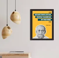 Fancy Art Design- Sardar Patel Photo Frames For Wall - Motivational Quotes Frames - Poster With Frame - Sardar Patel Poster For Wall ndash; Quotes Wall Frames --thumb1