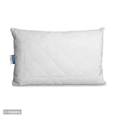 Classic Polyester Fibre Solid Sleeping Pillow Cushion-thumb0