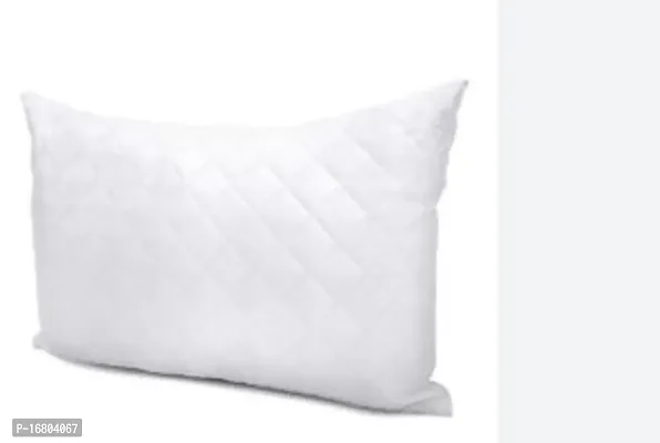 Classic Polyester Fibre Solid Sleeping Pillow Cushion-thumb0