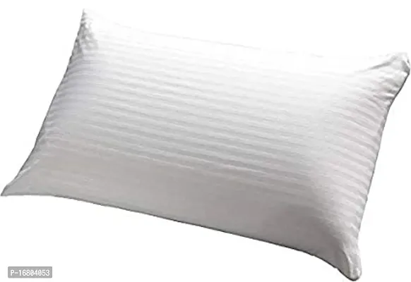 Classic Polyester Fibre Solid Sleeping Pillow Cushion-thumb0