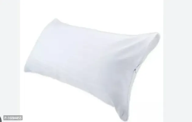 Classic Polyester Fibre Solid Sleeping Pillow Cushion-thumb0