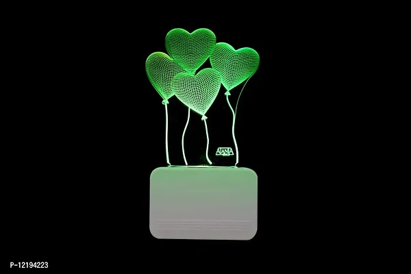 Super Ajanta Heart Code 2081,Decorative Night lamp,Functional Night Lamp,Seven Colour Night Lamp,Lamp,LED Lamp,Multi Colour Lamp,Night Lamp