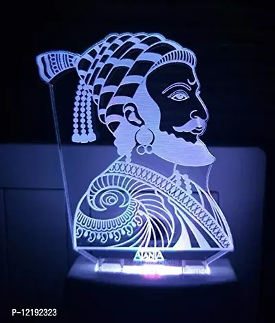 SUPER AJANTA 2067 3D Night Lamp Decorative Night lamp,Functional Night Lamp ,Seven Colour Night Lamp,Lamp,LED Lamp,Multi Colour Lamp,Night Lamp-thumb3