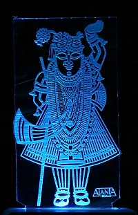 SUPER AJANTA 2007 Shreenathji 3D Night Lamp Decorative Night lamp,Functional Night Lamp ,Seven Color Night Lamp,Lamp,LED Lamp,Multi Color Lamp,Night Lamp-thumb4