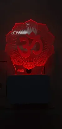 SUPER AJANTA OM 3D Night LAMP,Decorative Night lamp,Functional Night Lamp,Seven Colour Night Lamp,Lamp,LED Lamp,Multi Colour Lamp,Night Lamp-thumb4