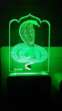 SUPER AJANTA E003 Snake 3D Night Lamp Decorative Night lamp,Functional Night Lamp ,Seven Color Night Lamp,Lamp,LED Lamp,Multi Color Lamp,Night Lamp-thumb2