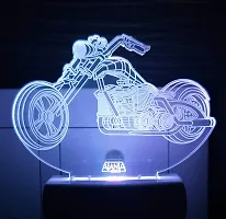 AEON METAL STICKER Aeon 3D Plastic Night Lamp Racer (Multicolour, Medium)-thumb3