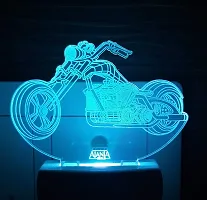 AEON METAL STICKER Aeon 3D Plastic Night Lamp Racer (Multicolour, Medium)-thumb2