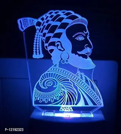 SUPER AJANTA 2067 3D Night Lamp Decorative Night lamp,Functional Night Lamp ,Seven Colour Night Lamp,Lamp,LED Lamp,Multi Colour Lamp,Night Lamp-thumb2