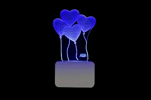 Super Ajanta Heart Code 2081,Decorative Night lamp,Functional Night Lamp,Seven Colour Night Lamp,Lamp,LED Lamp,Multi Colour Lamp,Night Lamp-thumb3