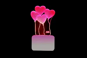 Super Ajanta Heart Code 2081,Decorative Night lamp,Functional Night Lamp,Seven Colour Night Lamp,Lamp,LED Lamp,Multi Colour Lamp,Night Lamp-thumb4