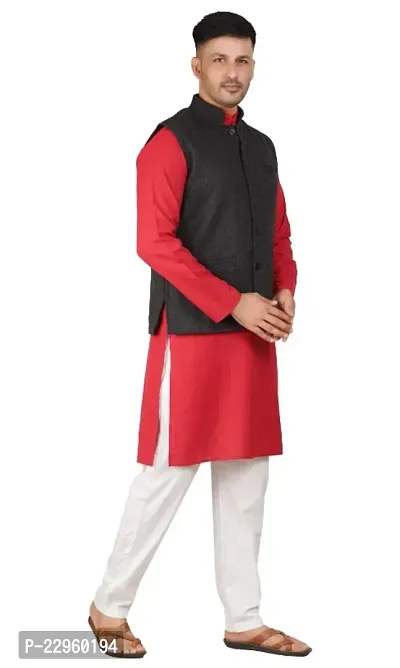 Mens Nehru Jacket ( Waist Coat)-thumb3