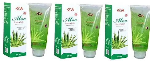 Keva Aloe face wash 100 g ( pack of 4)-thumb3