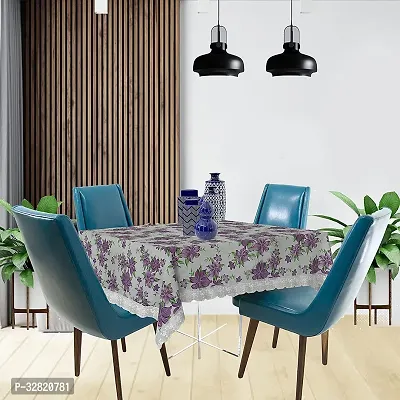 Table Cover 3D Large Size 6 Seater 60x90 Centre Champa Table Cover, Dining Table cover And Printed Table Cover with Lace-thumb3