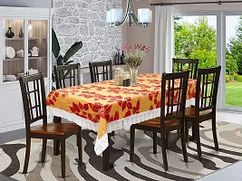 Table Cover 3D Large Size 6 Seater 60x90 Centre Table Cover, Dining Table cover And Printed Table Cover with Lace-thumb3