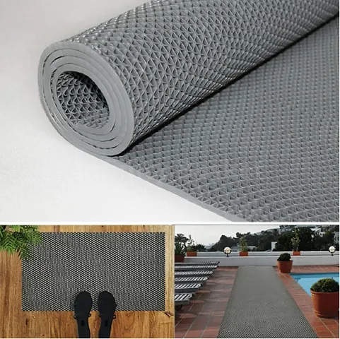 Ultica Fab Long Lasting Multi Purpose Door mats for Bathroom Entrance, Shower Rubber mat, Swimming Pool Mat Outdoor mats Rain Mat Zig-zag mat