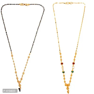 Trendy Designer Alloy Mangalsutra Combo