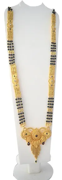 RADHEKRISHNA alloy mangalsutra with another color alloy material mangalsutra with free earrings worth 199