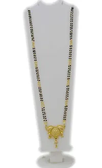 RADHEKRISHNA Golden Alloy 24 Inch Mangalsutra for Women-thumb1