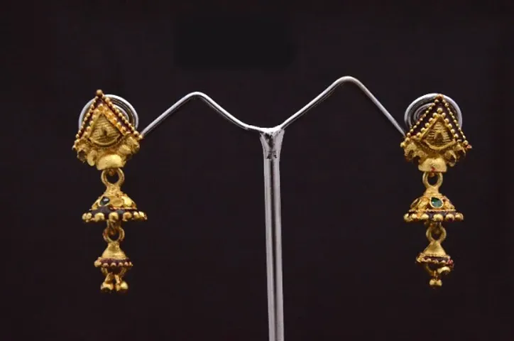 Traditional Copper Earrings for Women