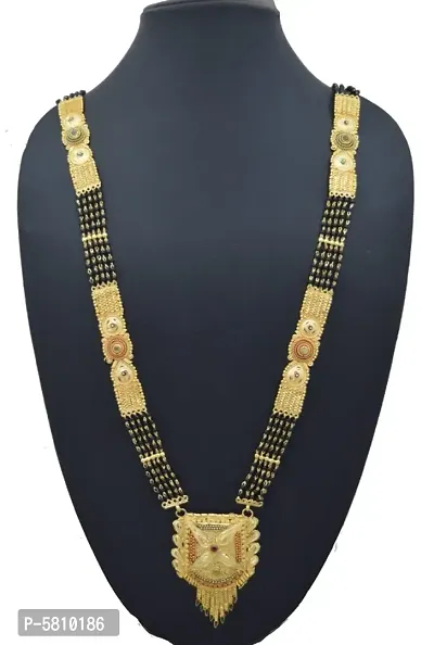 RADHEKRISHNA imitation 5 line chain with golden meenakri pendal mangalsutra of best quality