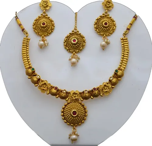 Elegant Alloy Jewellery Set For Women