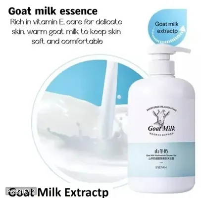 Skin Whitening Goat Milk Shower Gel - 300ml-thumb0