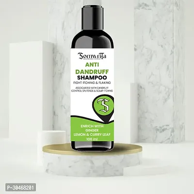 Professional Anti Dandruff Shampoo Enrich With Ginger, Lemon  Curry Leaf - 100ml-thumb0