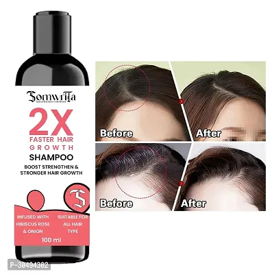 Faster Hair Growth with Hibiscus, Rose, and Onion for Strengthen and Strong Hair- 100ml-thumb2