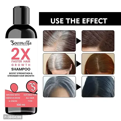 Faster Hair Growth with Hibiscus, Rose, and Onion for Strengthen and Strong Hair- 100ml-thumb4