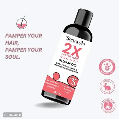 Faster Hair Growth With Hibiscus, Rose, And Onion For Strengthen and strong hair- 100ml-thumb0