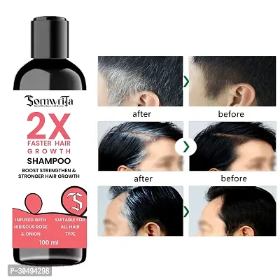 Faster Hair Growth With Hibiscus, Rose, And Onion For Strengthen and strong hair- 100ml-thumb2